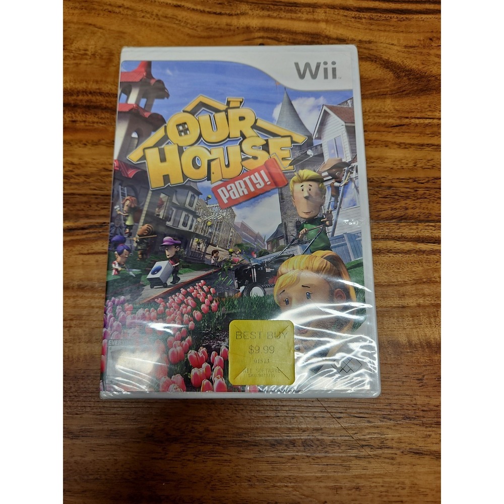 Our House Party NEW factory sealed Nintendo Wii
